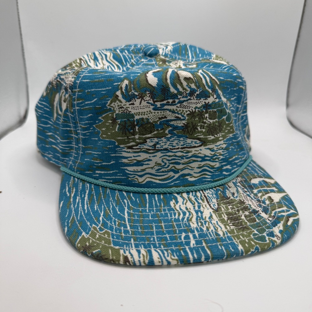 Patagonia Pataloha Stand Up Hat Mako Blue Malama 'Aina Snapback 38100 NWT